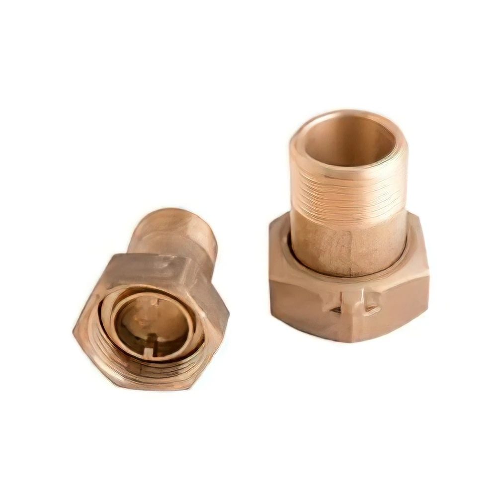 Adapter Coupler Connector For Water Meter Brass Pipe Fitting