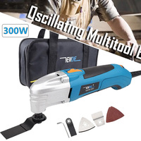 NEWONE 300W Electric Multitool Trimmer Tool with Oscillating Saw Blades 230V Variable Speed Renovator Power Tool Saw Accessory