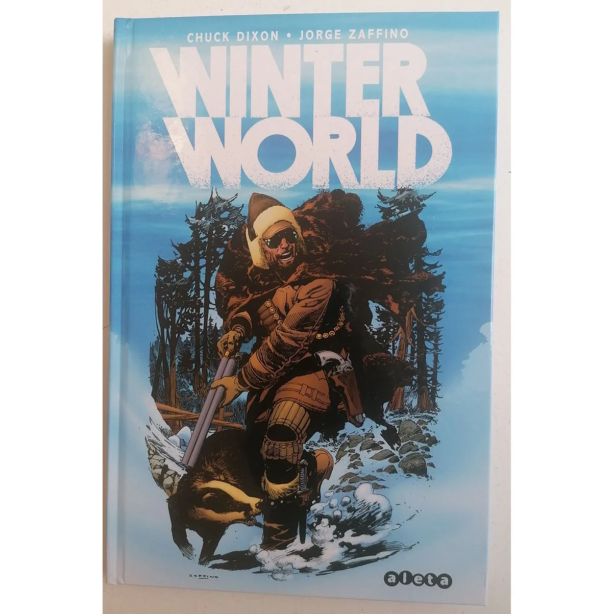 American, WINTERWORD, ED. ALETA, year 2021, author CHUCK DIXON, COMIC BOOK in Spanish, TEBEO, novel GRAFICA,