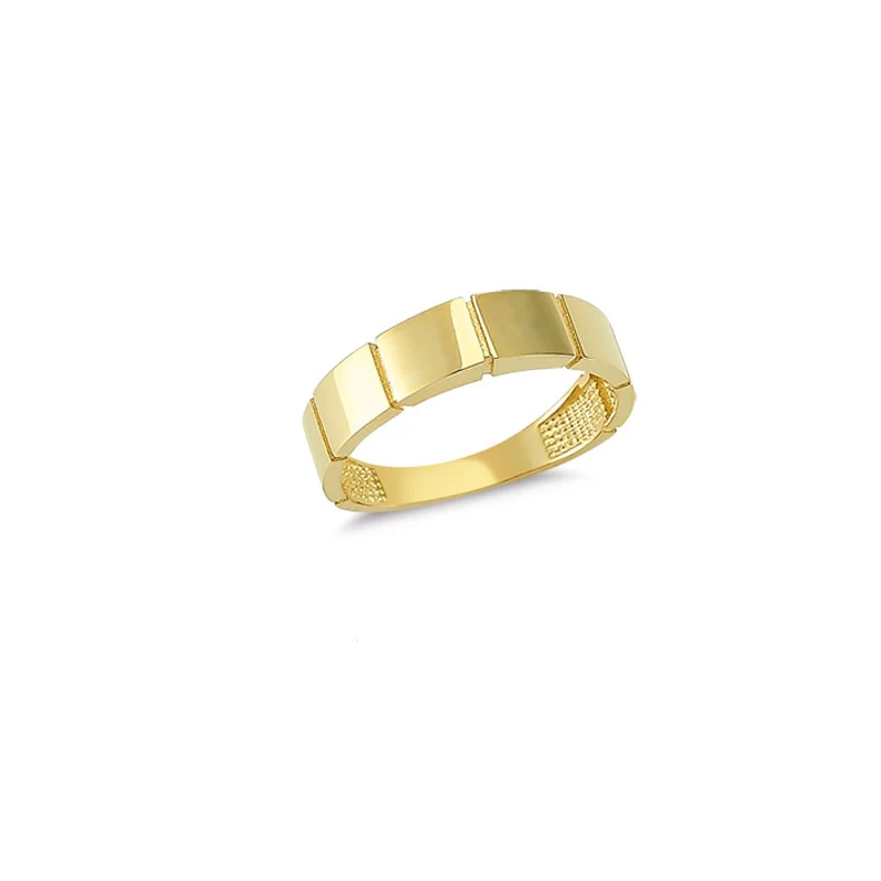 14K Solid Gold Art Design Fashion Ladies Ring