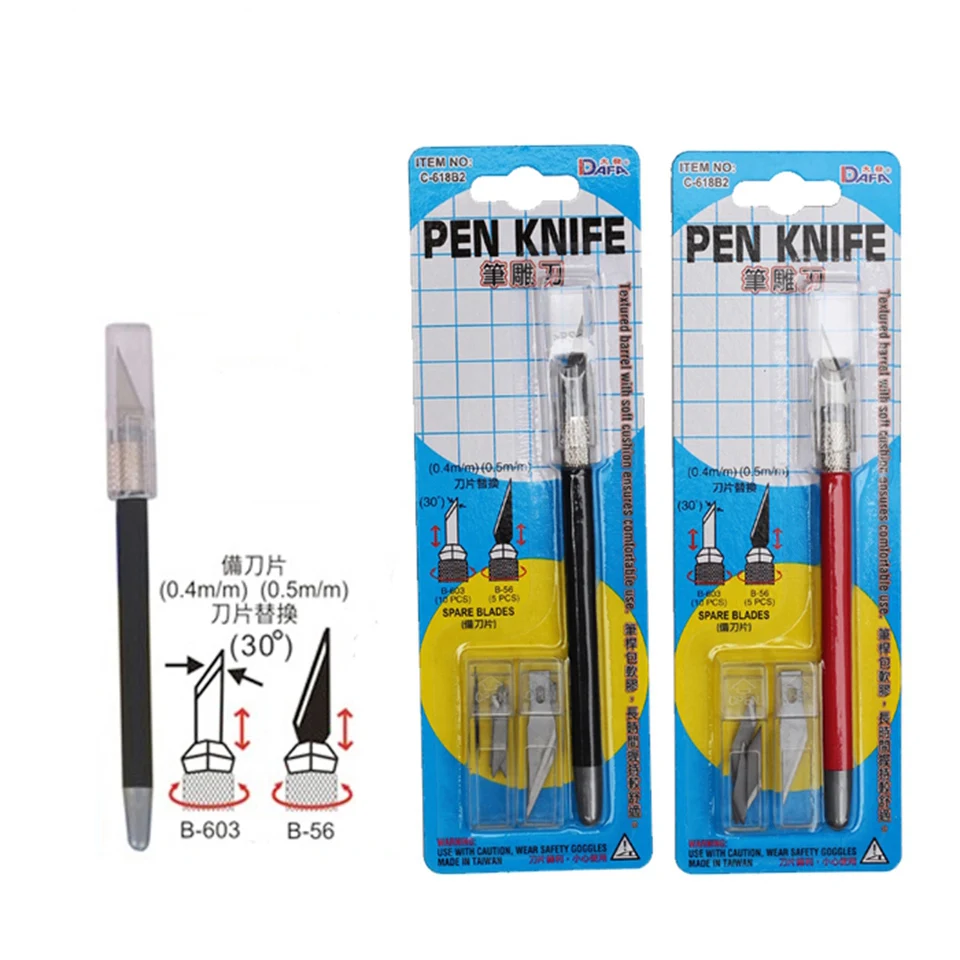 

Pick N Pop Tool Window Perf Gap Knife Pen Knife Stainless Steel Grip On Knife For Car Wrapping C-618B2