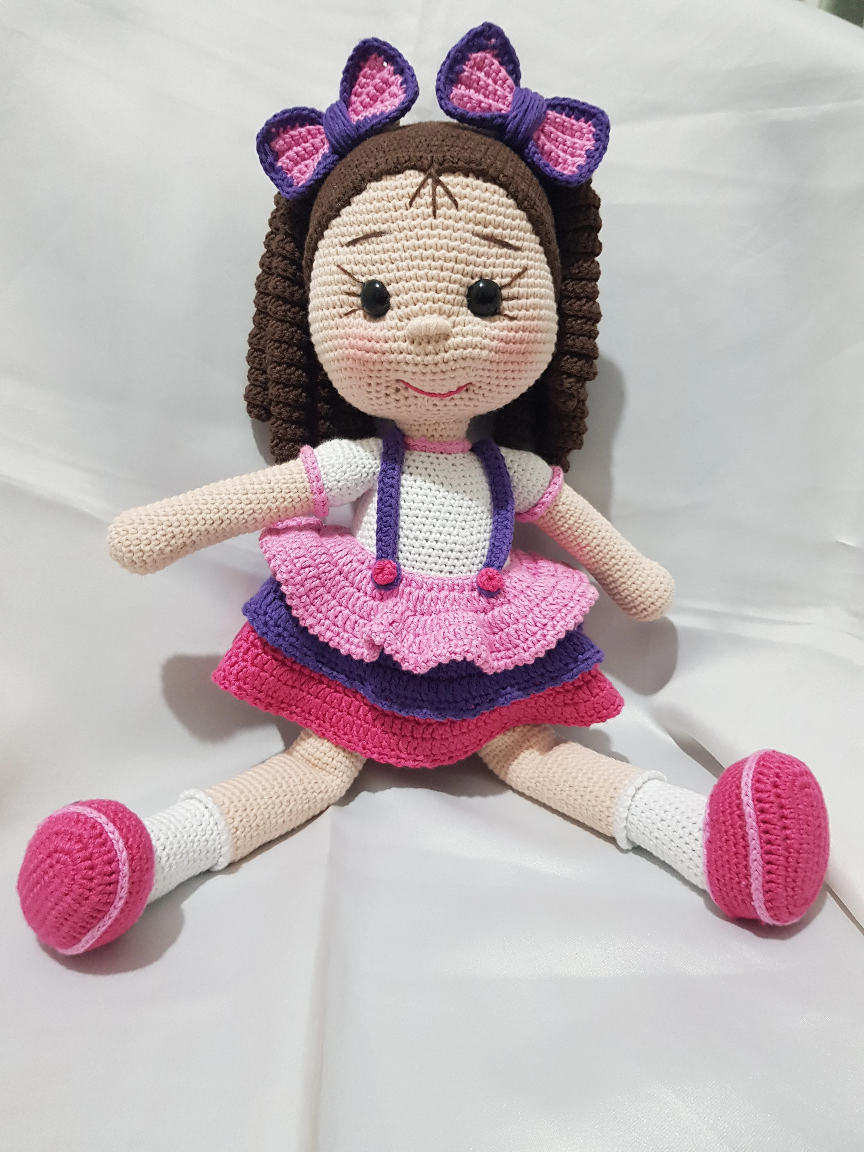 

Girl Lalafanfan Plush Amugurimi Lilac Baby Handmade Product Quality And Gratuity Celebration For Great Washable Oyuncaktır