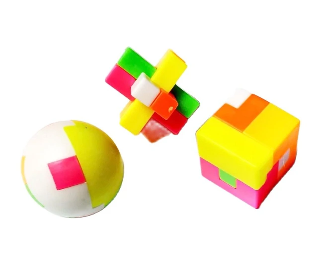 Rompecabezas De 6 Piezas Juego Mental Cubo bola rebaba Incluye Bolsa De Pinara Relleno Cumpleanos Fiesta Recuerdo Botin Juguetes Premio Regalo Recuerdos De Una Fiesta AliExpress