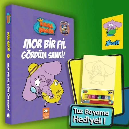 King Şakir 7 as if i saw a purple elephant by varol yaşaroğlu King Şakir 7-purple elephant saw As If Book Best English books