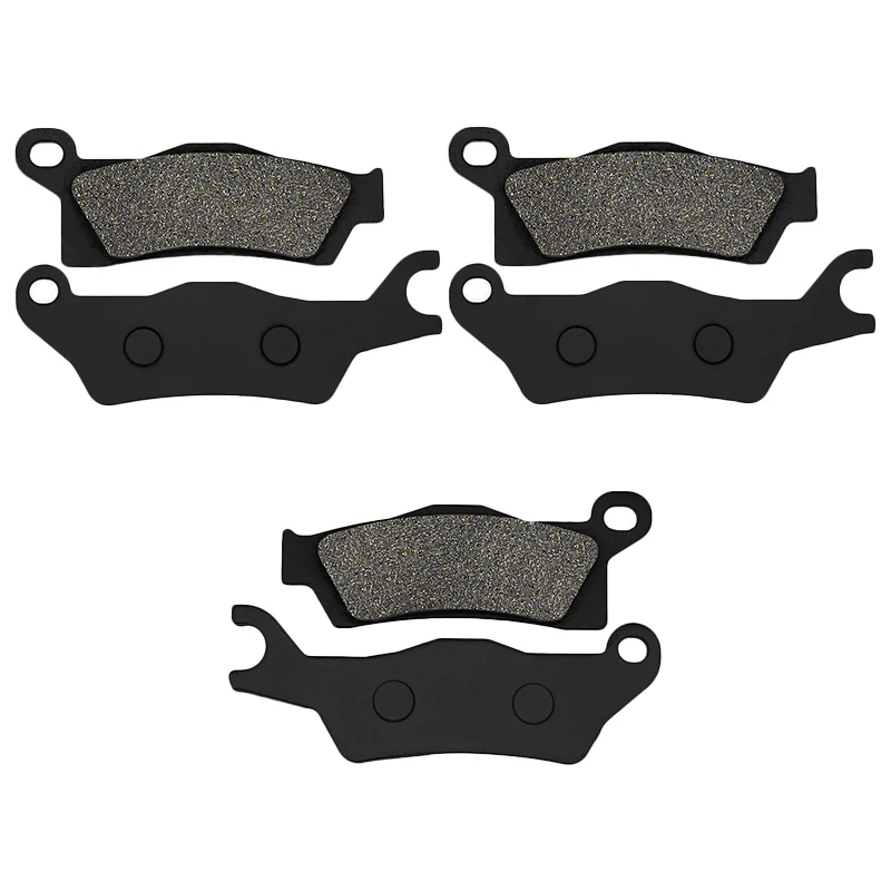 Cyleto Motorcycle Front or Rear Brake Pads Set for Can Am Outlander 450 500 Max 650 800 R 1000 4X4 EFI STD DPS XT ATV 2012-2016