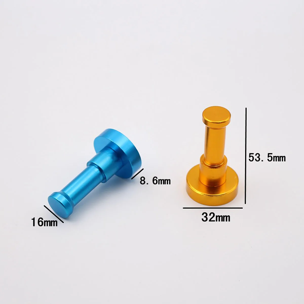 1 Cái Không Gian Nhôm Nhiều Màu Phối Móc Treo Tường Móc Đơn Phòng Tắm Phòng Ngủ Phụ Kiện Nhà Bếp Treo Quần Áo