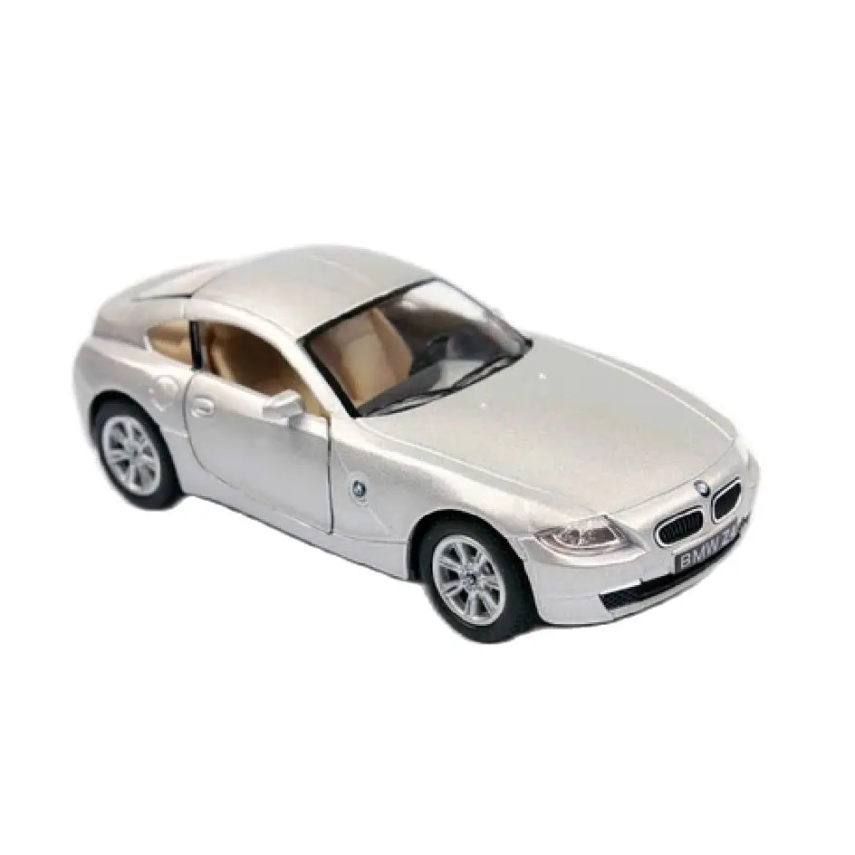 Gray for Bmw Z4 Coupe 1/32 Drag and Drop DieCast Model Car for Children and Collectors