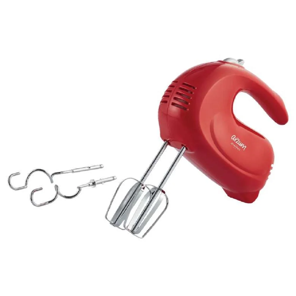 

Mini Electric Food Mixers 300W 7 Speed With Dough Hooks Chrome Beaters Hand Mixer For Mixing Cakes Bread Dough