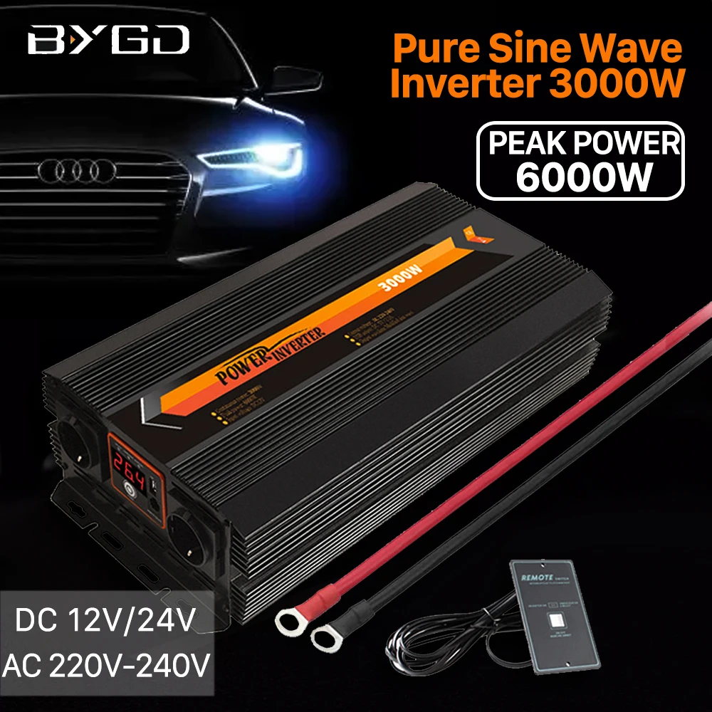 200W samochodowa przetwornica napięcia DC 12V do 110V konwerter mocy AC zapalniczki podwójne gniazda AC typu C 2.4A 4 szybkie USB przejściówka do ładowarki