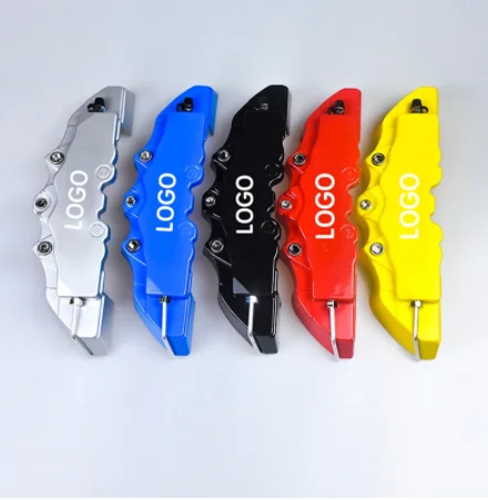 4Pcs 3D Disc Brake Caliper Cover Universal Style Disc Front and Rear Kit for Bmw Audi Mercedes