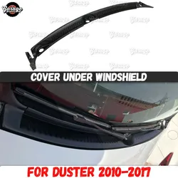 Guard cover jabot without tape for Renault / Dacia Duster 2010-2017 under windshield ABS plastic protective car styling tuning