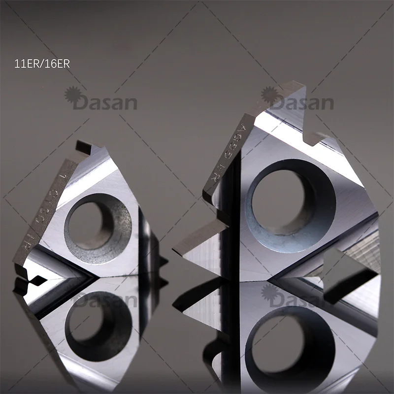 11IR 11ER A55 A60 16ER 16IR AG60 AG55 G55 G60 1.5TR 2.5TR 2TR 3TR 4TR 11W 14W 19W Threading Inserts for Aluminum Copper Plastic