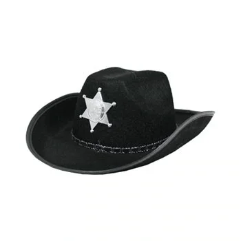 Child Cowboy hat Sheriff Hat Black Color 431621334