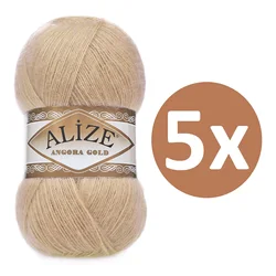 Alize Angora Gold  złota przędza-5 sztuk wełny dziania szydełka nici Tweed moher Mink Merino Wrap Beanie ponczo dzianiny kapelusz