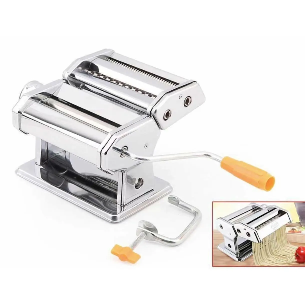 Máquina manual para Hacer Pasta Fresca, Tallarines, Espaguetis, Cortar Pasta