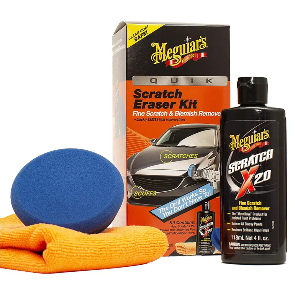 Meguiar's G190200EU Quick Scratch Eraser Kit, Kit Scratch remover