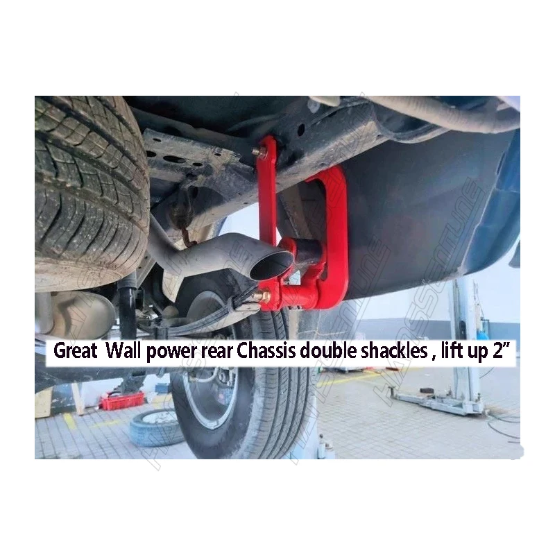 Car Chassis Accessories Extended 2 Inch Rear Kit Leaf G-Shackles And Lift 2.5 \