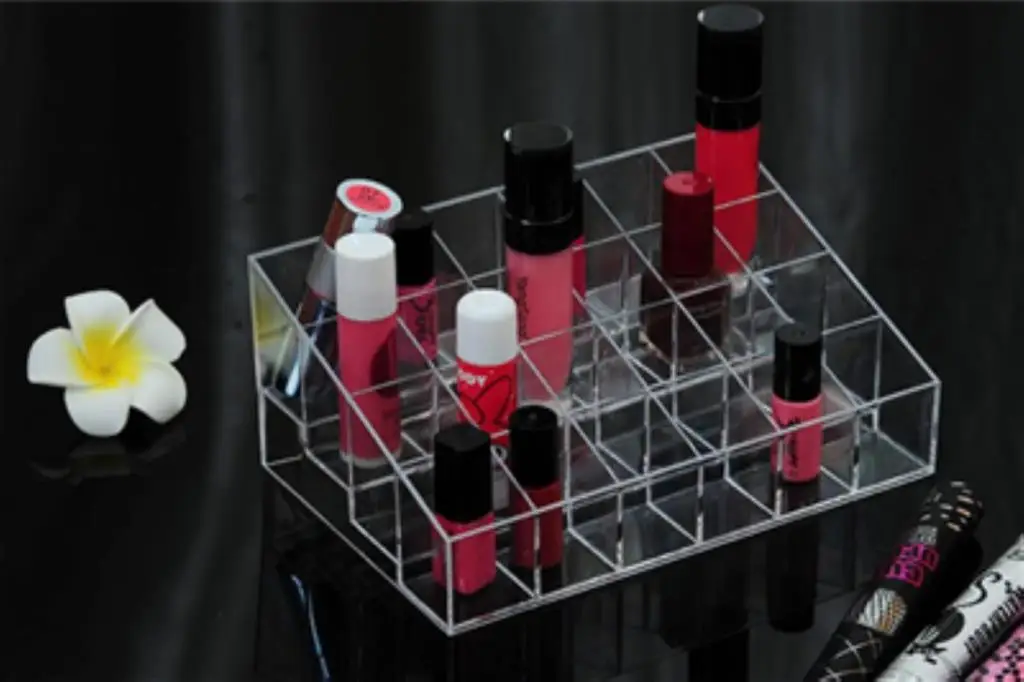 Transparent 24 Compartments Makeup Organizeri