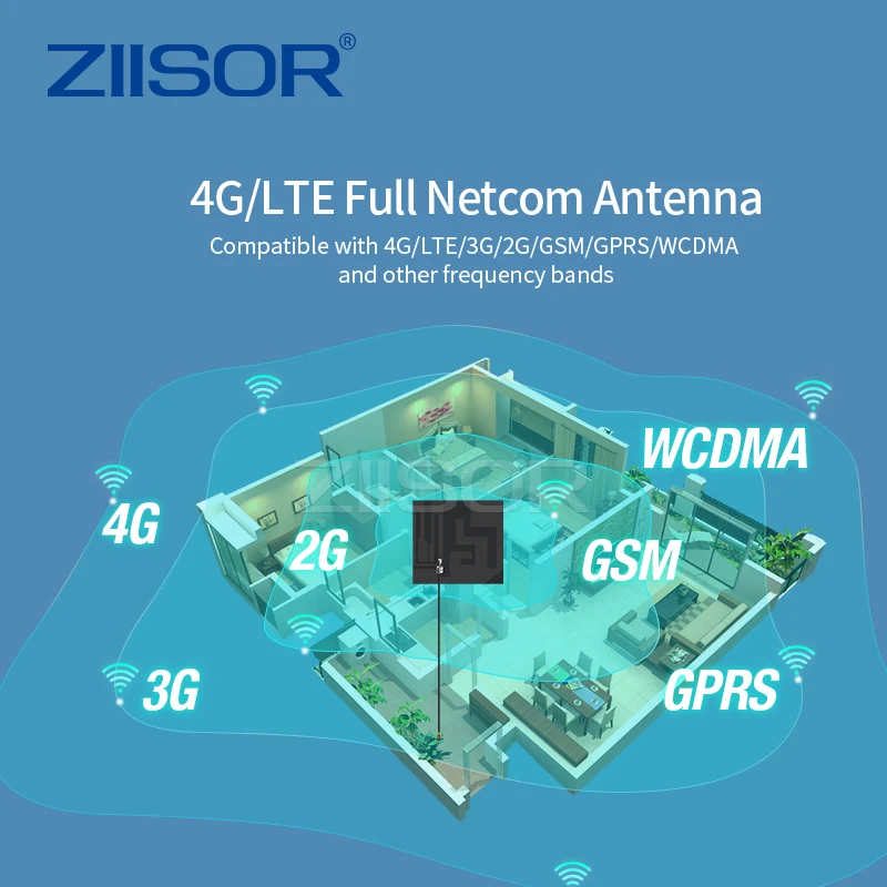 Outdoor 4G Antenne Wifi SMA Männlichen für Wilden Umgebung Landwirtschaft Internet mit Schraube Installation Kabel 1,5 m