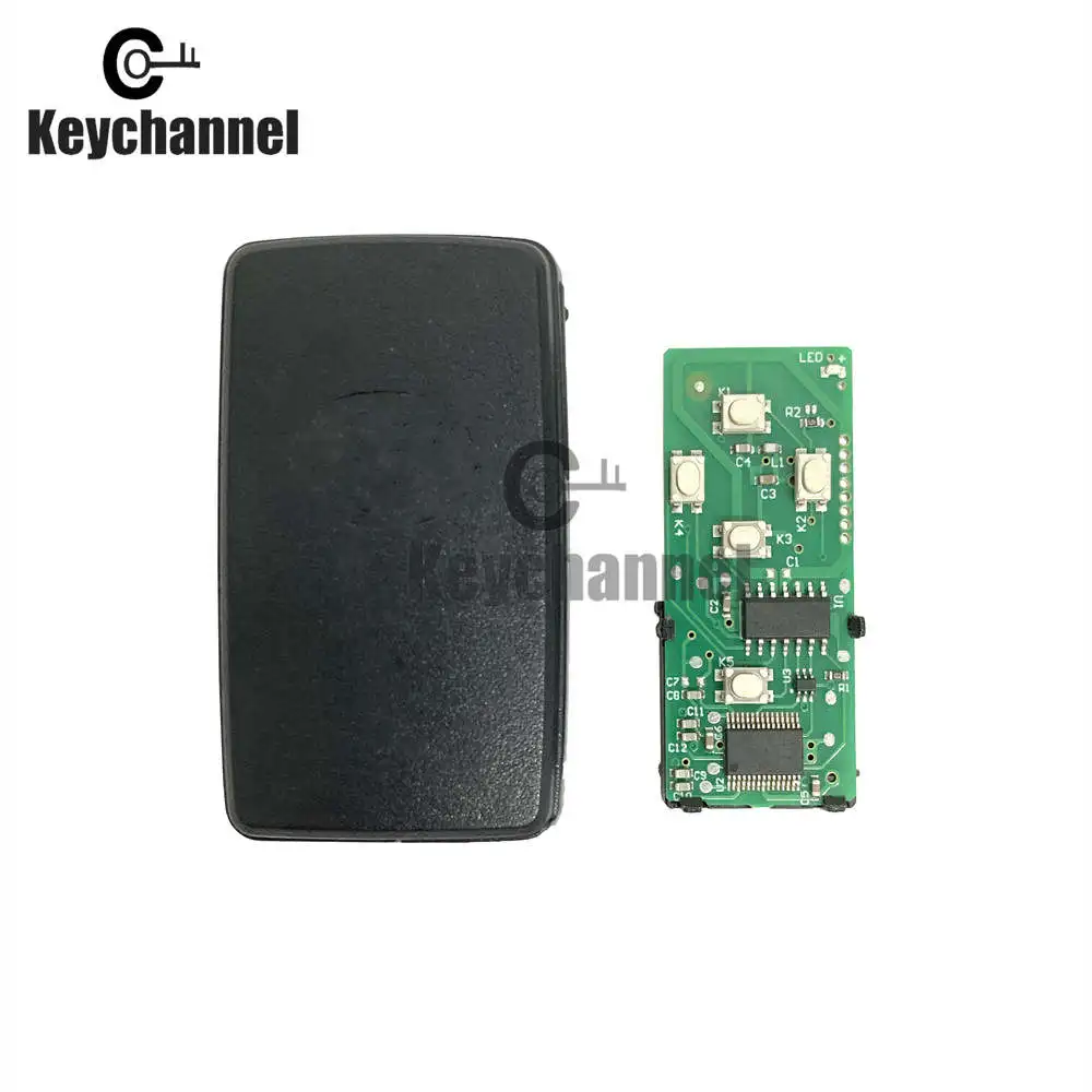 1PCS 3/4/5 버튼 자동차 키 원격 FSK 312.17Mhz 스마트 키 FCCID 271451-6230 Keylessgo Fob for Toyota Alphard Estima Vellfire RAV4