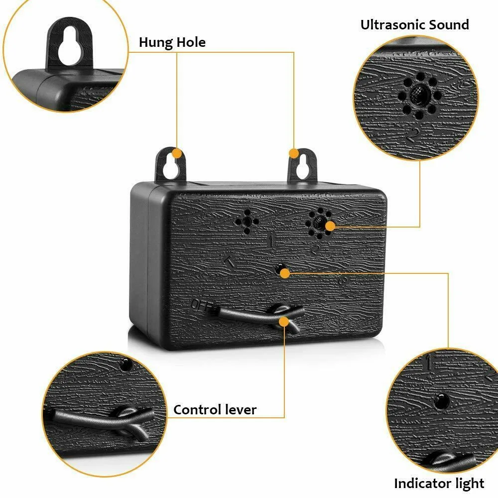 60 Pcs Dog Bark Control Sonic Silencer Tools in Waterproof with Ultrasonic Anti-Barking Device DHLSP