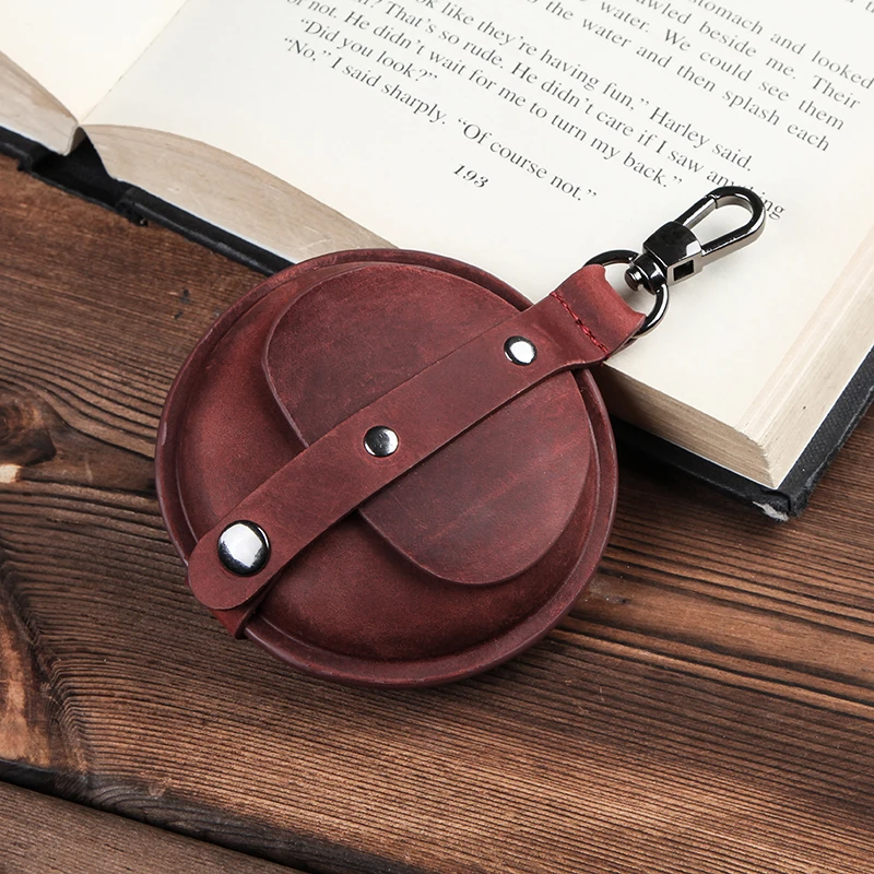 Contacts Genuine Leather Women Small Coin Purse Wallet Money Bag Female Mini Cute Coin Pouch Pocket For Earphone Storage Box