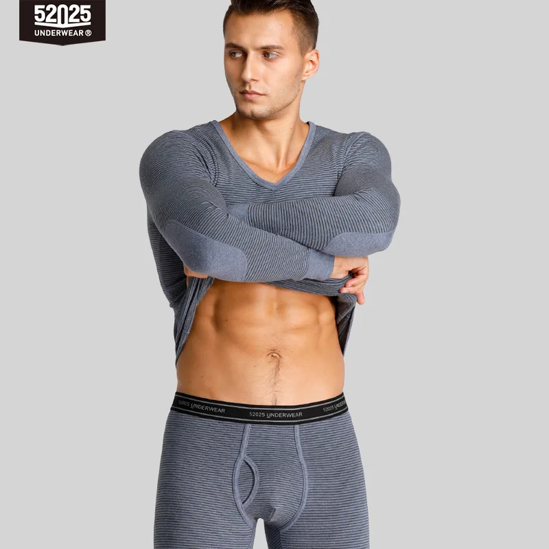 52025 Warm Thermal Underwear for Men & Women Fleece-lined Cotton Thermal Set Long Johns Base Layer Perfect Winter BLACK FRIDAY