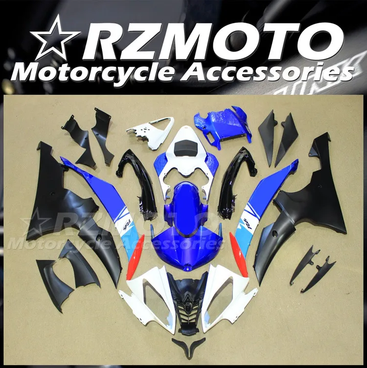 4Gifts New ABS Fairings Kit Fit for YAMAHA R6 08 09 10 11 12 13 14 15 16 2008 2009 2010 2011 2012 2013 2014 2015 2016 Red Blue