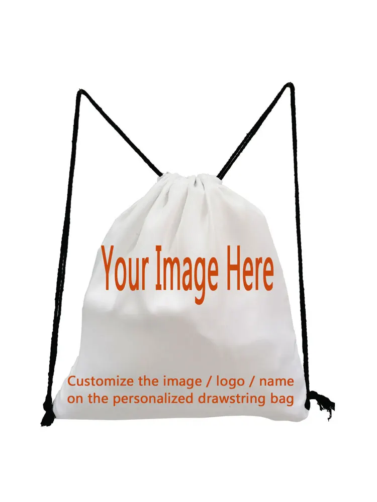 Nurse Drawstring Bag Fashion Child Backpack Cartoon Teenager Bookbag Gift Storage Bag Travel Bags Soft Back Bag Custom Pattern