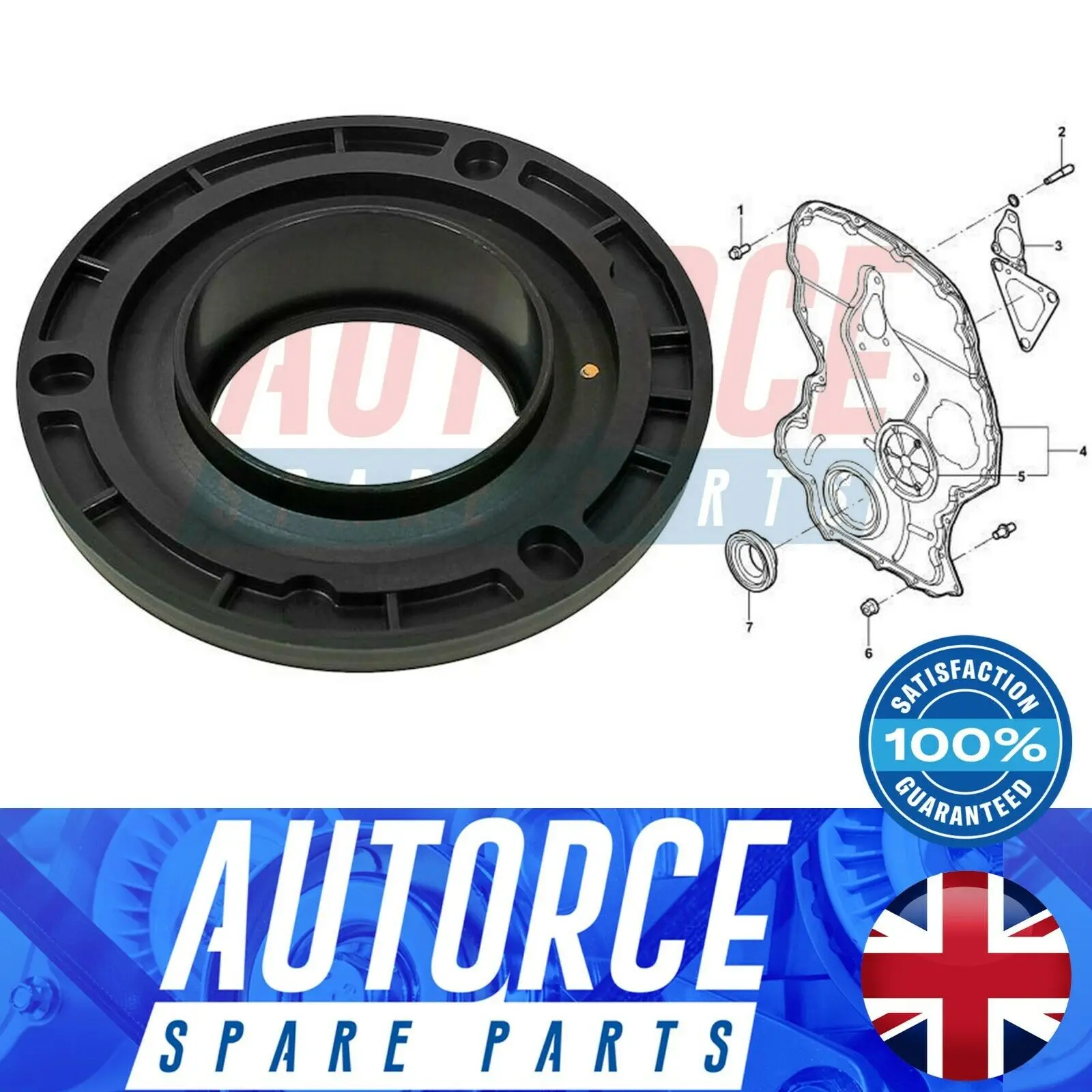 FOR FORD TRANSIT MK6 MK7 RANGER MONDEO MK3 TDCI FITS FRONT CRANK CRANKSHAFT OIL SEAL