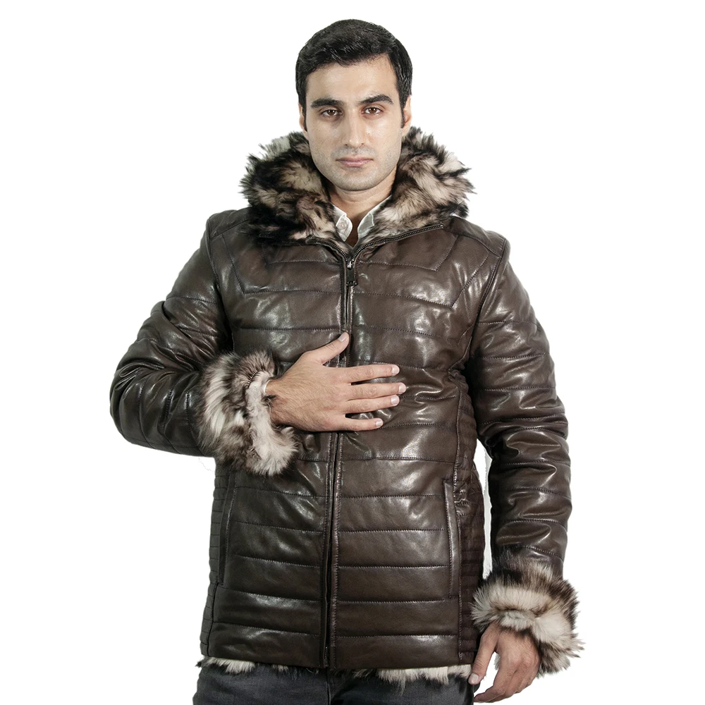 

Zoramotti,Leather Jacket,Genuine Leather,Lambskin,Classic,quality,Natural Leather,Keeps,Warm