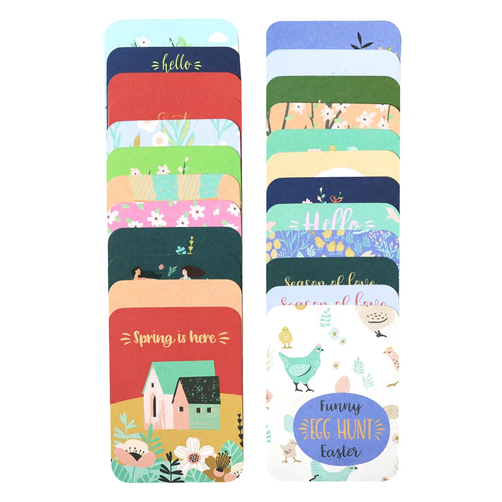 Creative Path Cardboard Journaling Cards Double Sided Printing DIY Crafts Scrapbooking Project Album Journal Card Embellishments