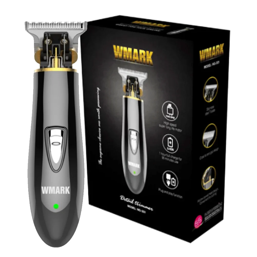 Wmark NT201 Finishing Machine With Lamina Stainless Steel Electric Hair Trimmer