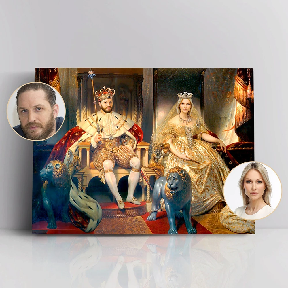 

Personalised Historical Portrait Custom Posters and Prints Art Painting Royal Renaissance Victorian Governor General Portraits