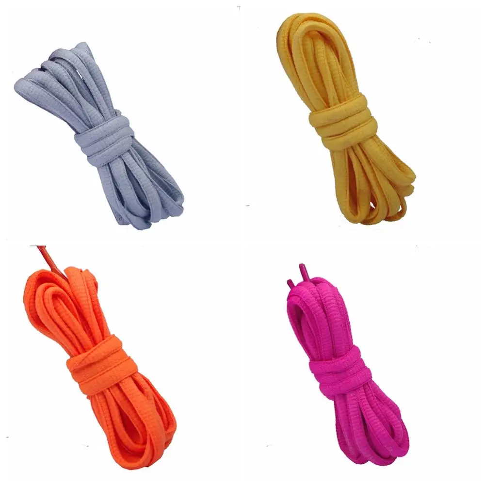 12 Pairs of Shoe Laces Shoelaces  of Polyester Flat Round Oval 12 Various Colors Set
