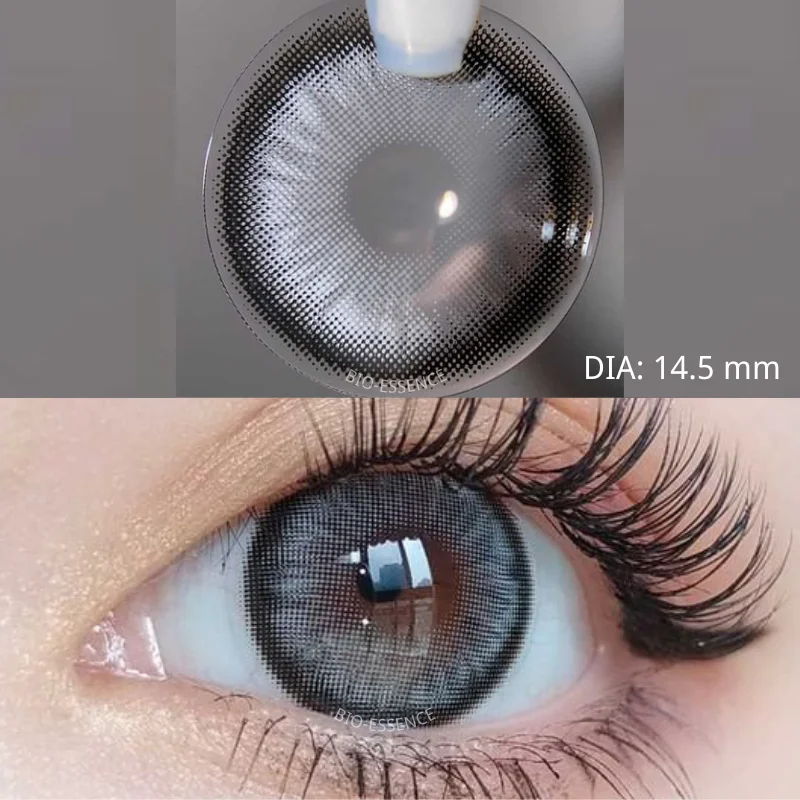 Bio-Essence 1 Paar Kleur Contactlenzen Voor Ogen Natuurlijke Bruine Lenzen Beauty Fashion Red Lense Blue Lenzen Groen Oogcontact