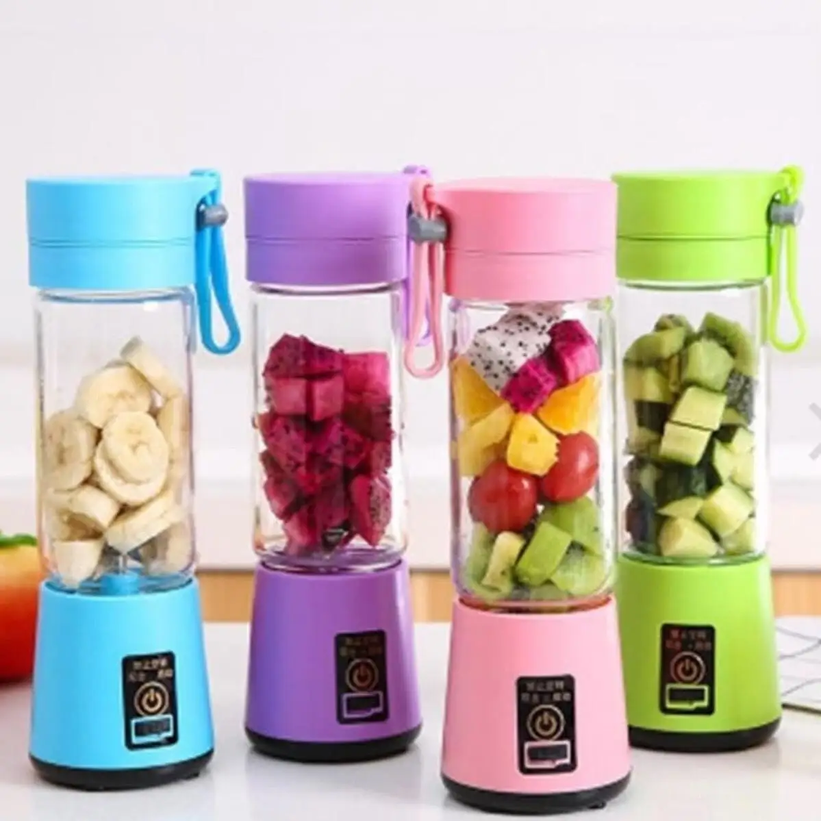 Mini blender and electric juicer portable 380ml food supplement baby Usb, extractor fruit, food