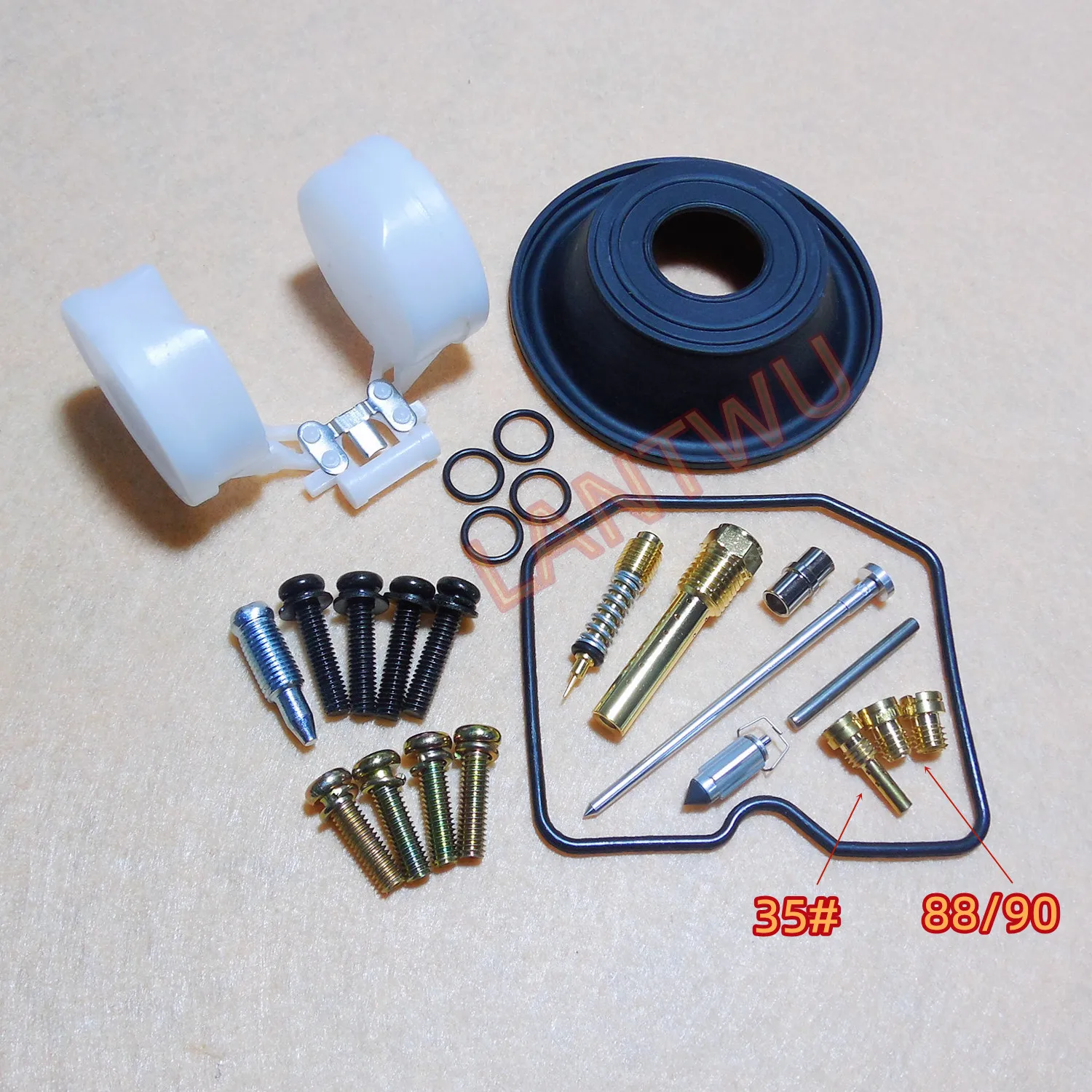 

1997 year YM FZ400 4YR carburetor repair kit Configure vacuum diaphragm and float