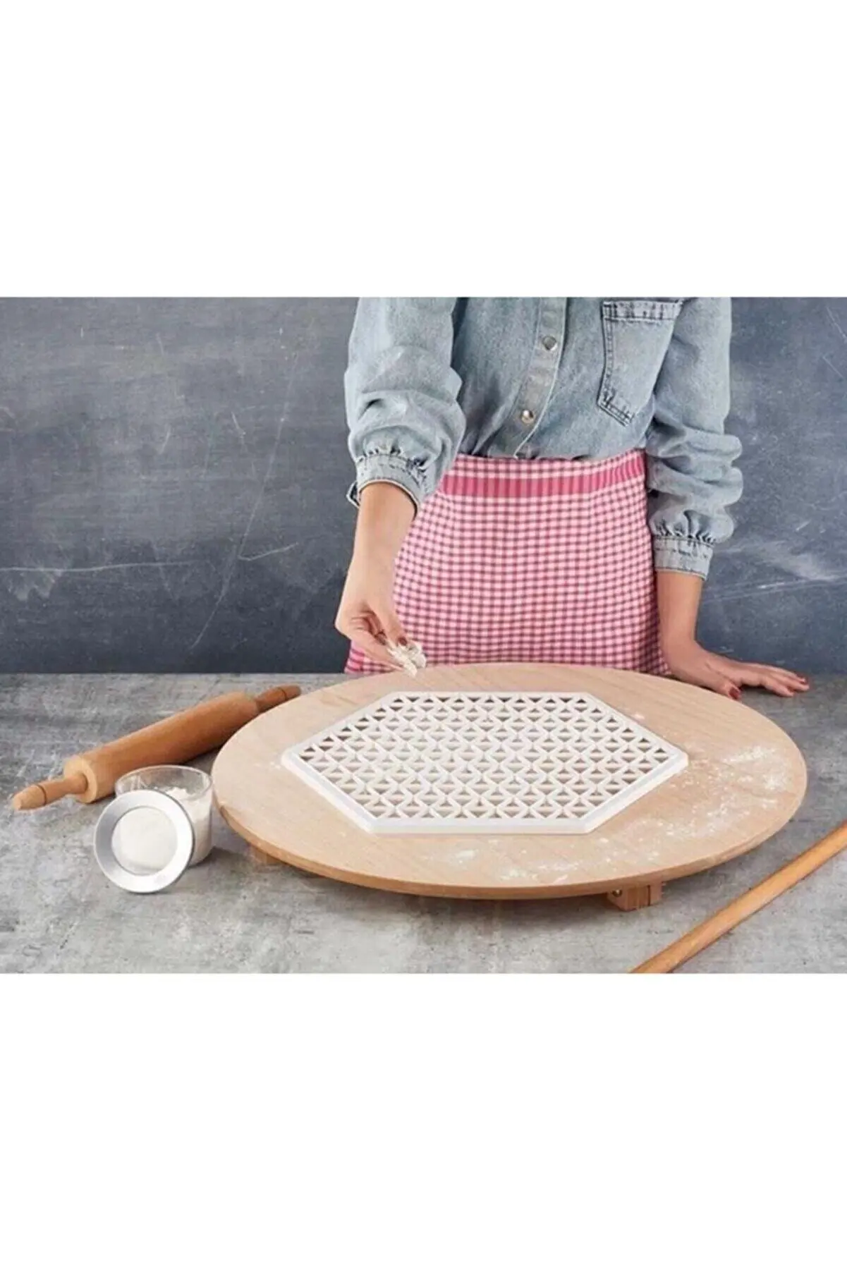 Ravioli Maker Ravioli Mold Hoop 213 Pcs Ravioli Küche Zubehör Pasta Form Praktische Dreieck Türkische Manti Mold Maker