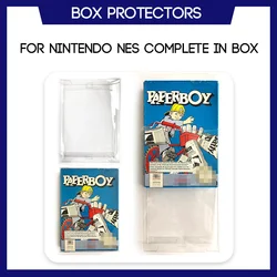Box Protector For Nintendo NES CIB Complete In Box Games Custom Made Clear Plastic Case