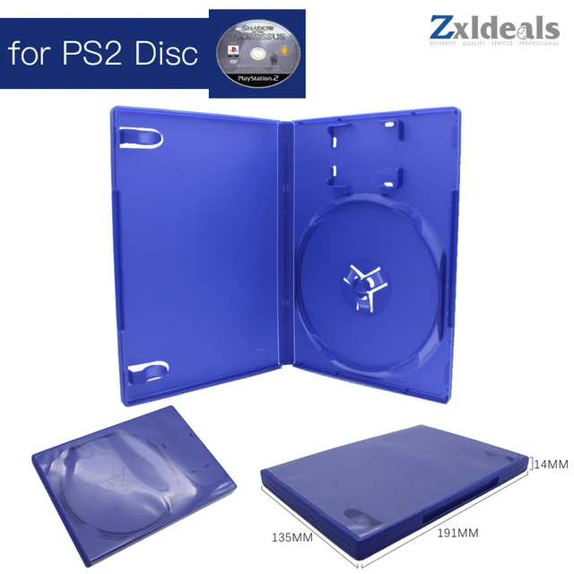 Replacement Case For PS2 Game Disc Spare Blue Game For Playstation 