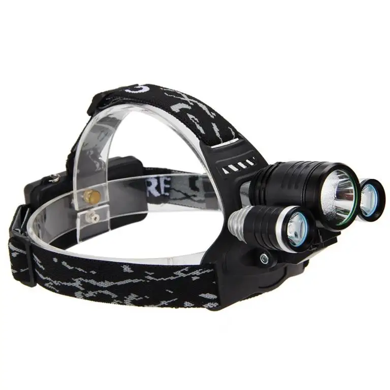 Watton WT-256 3 Head Head Flashlight