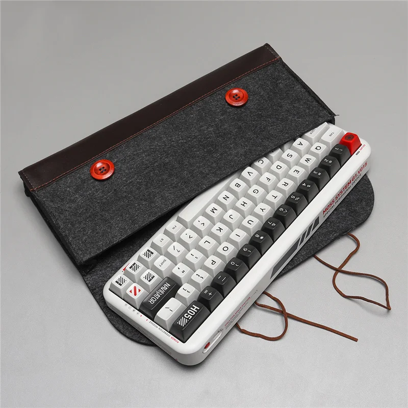 Portable Keyboard Storage Bag For MX Keys Advanced Wireless Mechanical Keyboard Protective Case Dust and Scratch Resistant