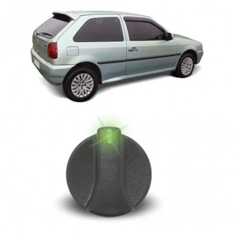 Button Air Panel Gol Parati Saveiro G2 Green Led Ball-Ap03