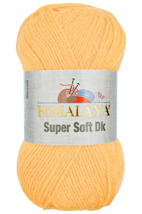 Acrylic Knitted Yarn - 21 Color Options - 285 Meters (100gr) - Himalaya Super Soft DK - Summer Knits - Blouses - Shawls - Scarves - Cardigan -