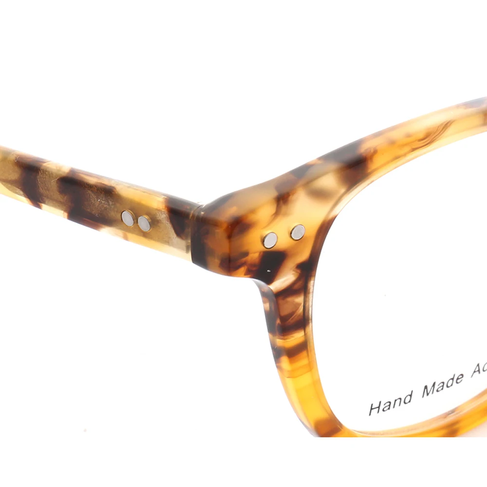 Retro Women Round Eyeglass Frame for women Optical Glasses Frame Square Leopard Print Tortoise Fashion Blue Green Floral Eyewear