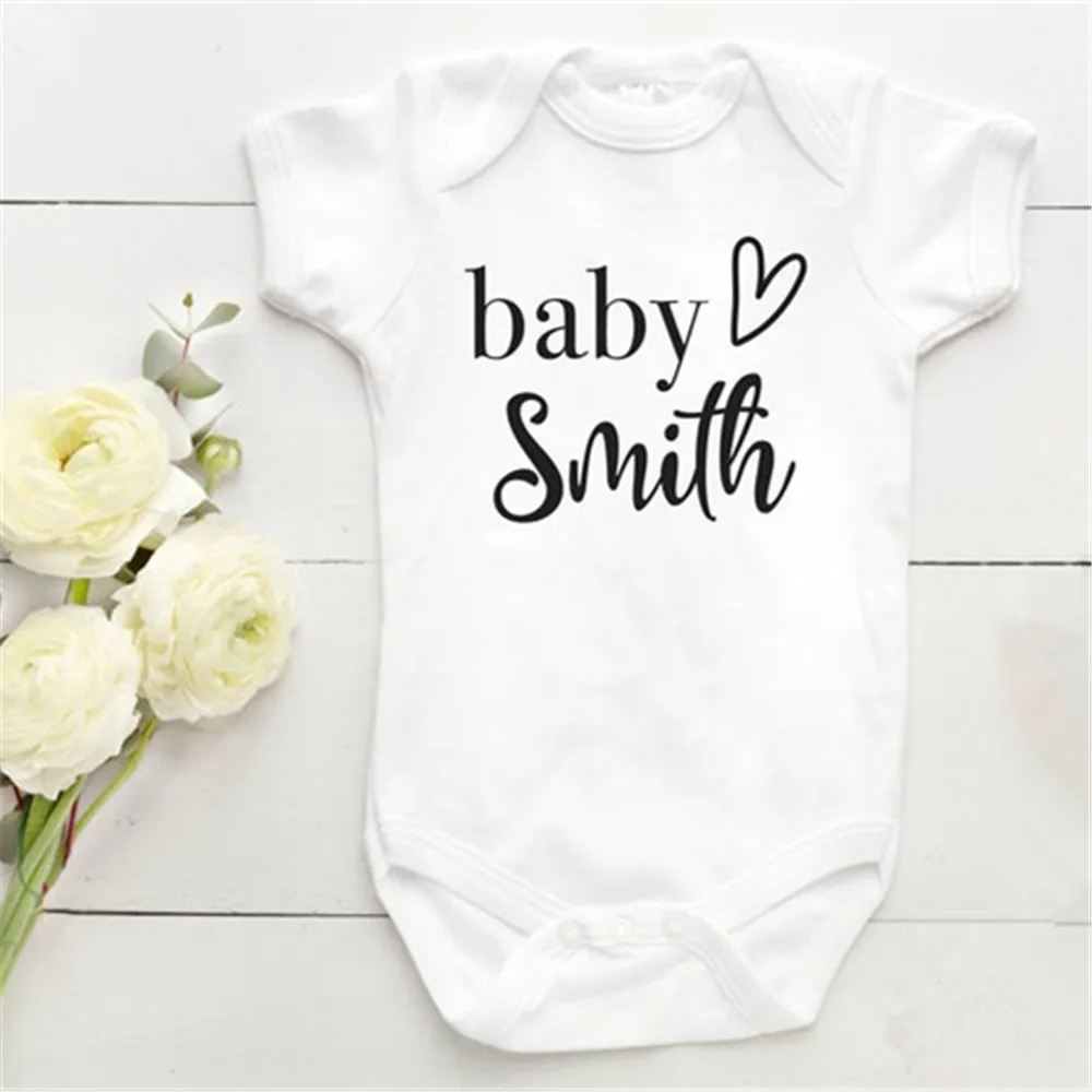 Personalizzato tuta del bambino del bambino Personalizzato regalo tenue d'anniversaire bambino tornando a casa Personalizzato vestiti del bambino Unisex Del Bambino Del Vestito