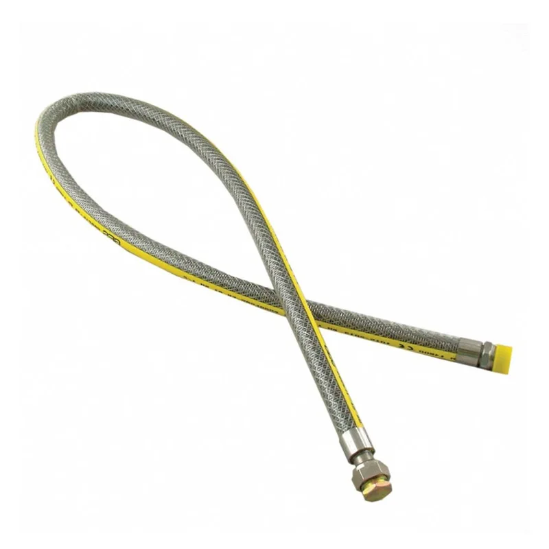 Cooker Flex Straight Bayonet Gas Cooker Hose 1250mm X 1/2 