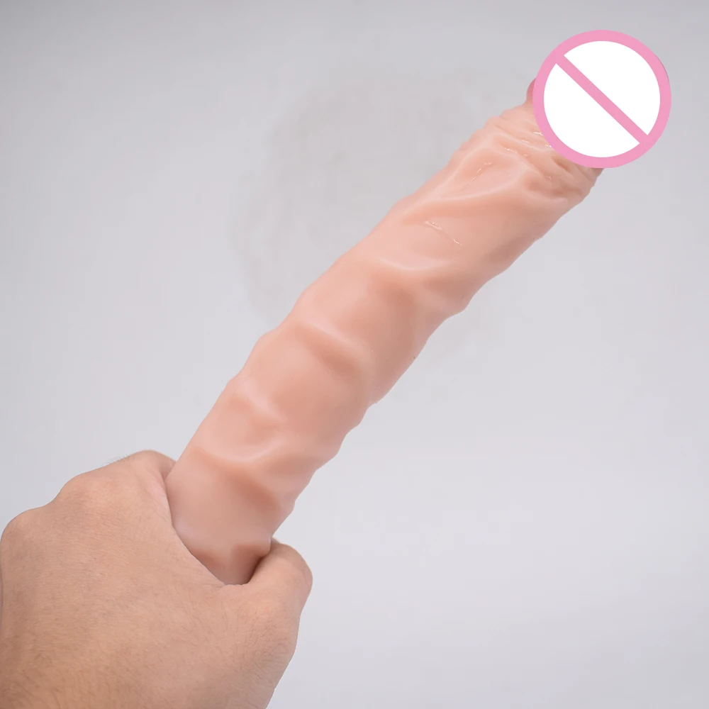 23.5*3.5cm Soft PVC Long Dildo Realistic Penis Artificial Dick Women Masturbator Adult Sex Toys for Female Gay Sexshop