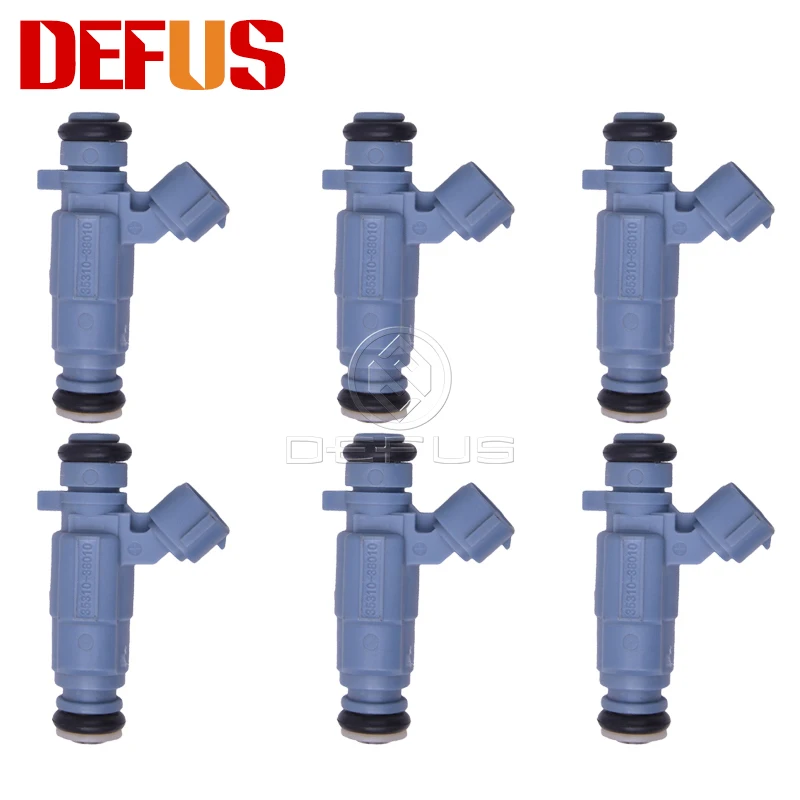 6x OEM 35310-38010 Fuel Injector Nozzle For Hyundai Santa Fe XG350 Sonata Kia Amanti Optima Sorento Sedona 2.4L 3.5L 3531038010